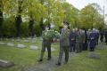Kranzniederlegung am Soldatenfriedhof der sowjetischen Armee in Baden